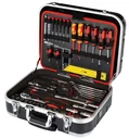 Tool case equipped with 147 pieces, mobile