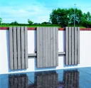 Folding balcony furniture, grey