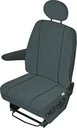 Transporter seat cover, 2-piece, with headrest cover - VS1er