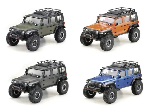 "1:10 Green Power Elektro Modellauto RC Crawler "SHERPA CR3.4" BLAU 4WD RTR image"
