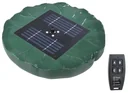 Solar fountain lily with remote control