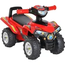 Electric car children's motorcycle with music and light red