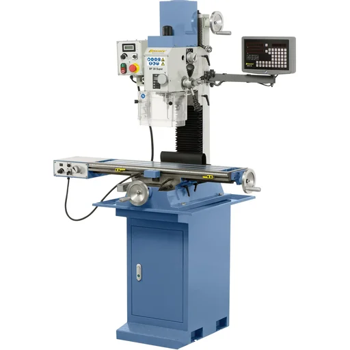 "Bernardo BF 30 Super drilling and milling machine + X-Feed and digital image"