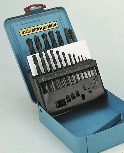 "HSS twist drill set 1-13 mm/ 0.5 mm, 25 pieces image"