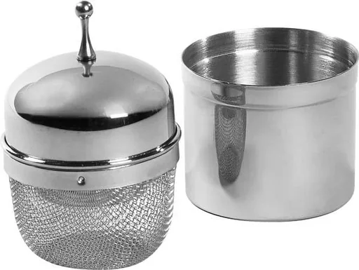 "Floating tea infuser image"