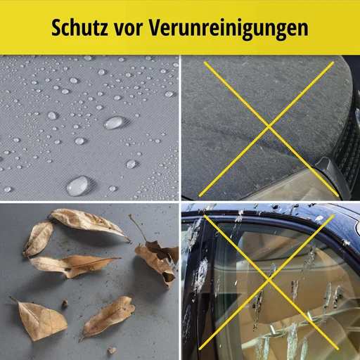 "All-weather car cover - Size 1 - 382x163x146cm - PVC coated image"
