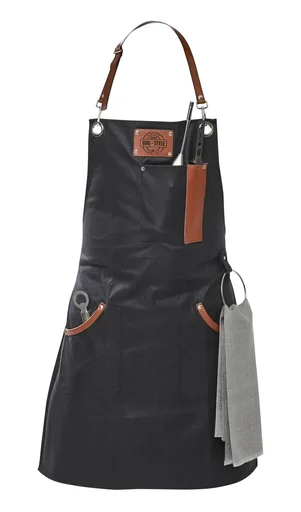 "BBQ grill apron image"