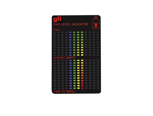 "Gas level indicator for propane and butane bottles image"