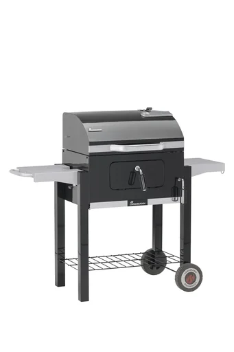 "Charcoal grill cart "Dorado", black image"