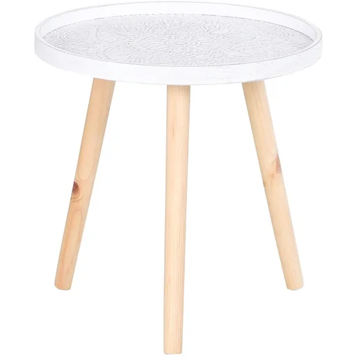 "Side table with high edge image"