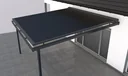 Rooftop awning San Remo, 4 x 4 m, anthracite, fabric 314028