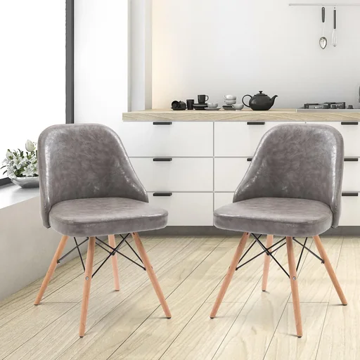 "Set of 2 relax chairs, lounge chairs, cocktail chairs, upholstered chairs, club chairs image"