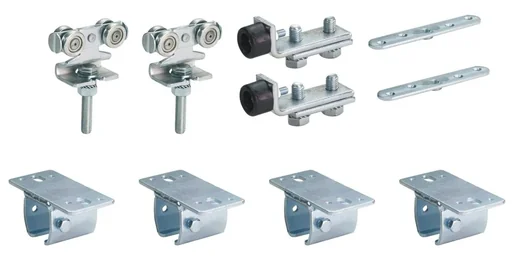 "Sliding gate fitting type 10 for 1 m sliding gate for ceiling mounting image"
