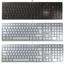 Wired keyboard KC 6000 SLIM black