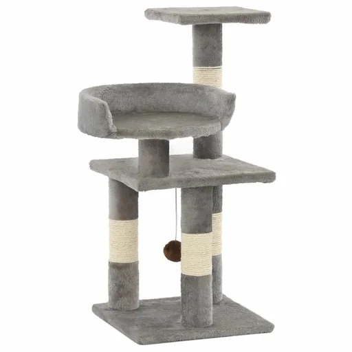 "Cat scratching post with sisal scratchers image"