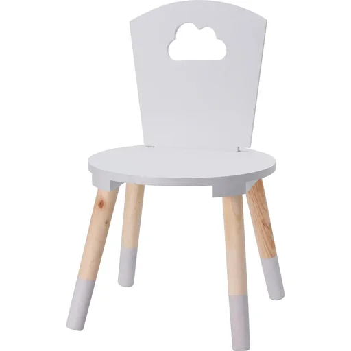"KidCollection High Chair - 32 x 32 x 50 cm - White image"