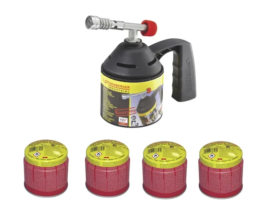 "Blowtorch Set ECO incl. 4 gas cartridges image"