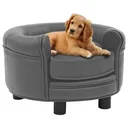 Dog bench 48x48x32 cm plush and k