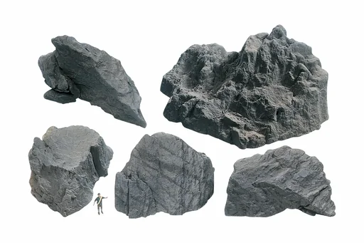"Pieces of granite image"