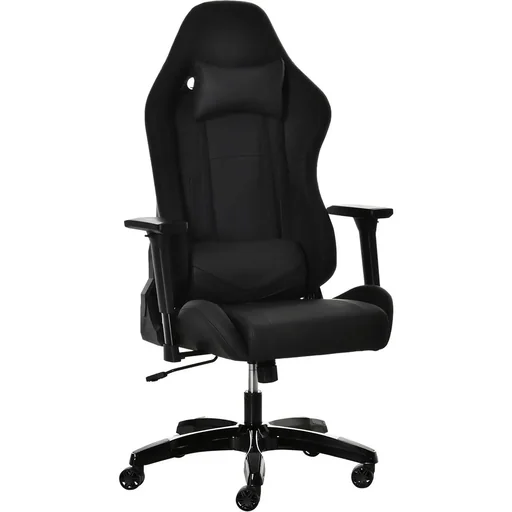 "Gaming chair with rocking and reclining function Office chair ergonomic swivel chair with headrest lumbar cushion height adjustable 90 image"