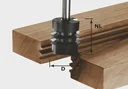 Gluing cutter HW D34 / NL32