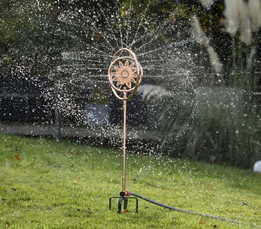 "2 in 1 lawn sprinkler "Sun" image"