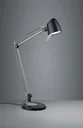 LED clamp/table/wall light RADO, 5W LED, 550 lm, 3000+4000+5000K, black/grey, 4-way TOUCH
