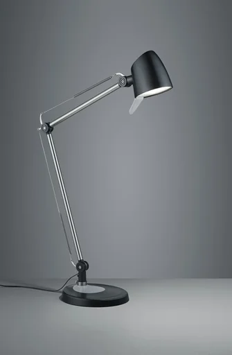 "LED clamp/table/wall light RADO, 5W LED, 550 lm, 3000+4000+5000K, black/grey, 4-way TOUCH image"