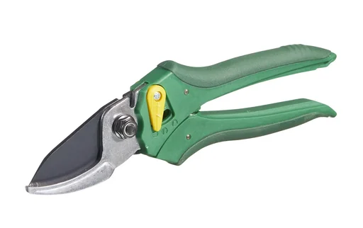 "One-handed garden shears cutting past image"