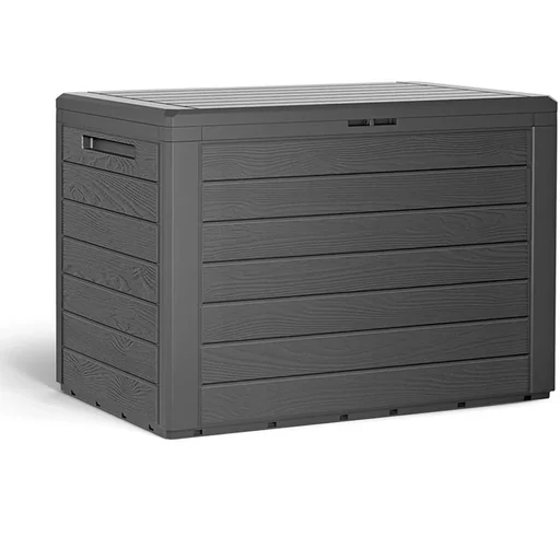 "Storage box - anthracite - 190L - 78 x 43.8 x 55 cm - for outdoor use image"