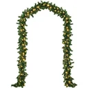 Christmas wreath 5M - Incl. remote control for indoor/outdoor