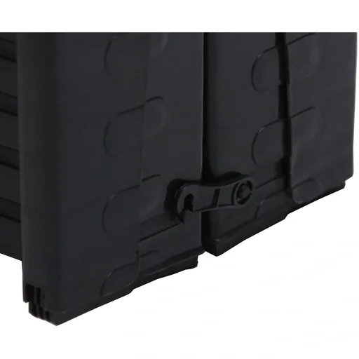 "Dog ramp dog stairs foldable 152x43cm black plastic image"