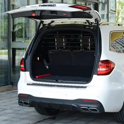 "Protective grille car dog guard dog guard partition grille luggage grille image"