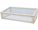 Attachment for raised bed on legs natural