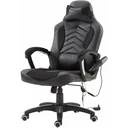 Office Chair Ergonomic Massage Chair Gaming Chair Black