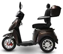 Electric vehicle brown - 25 km/h - 1000 watts - Senior mobility scooter