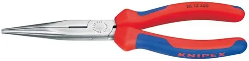 "Flat edge pliers 200 mm straight image"
