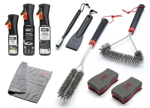 "Cleaning kit for enamel gas grills image"