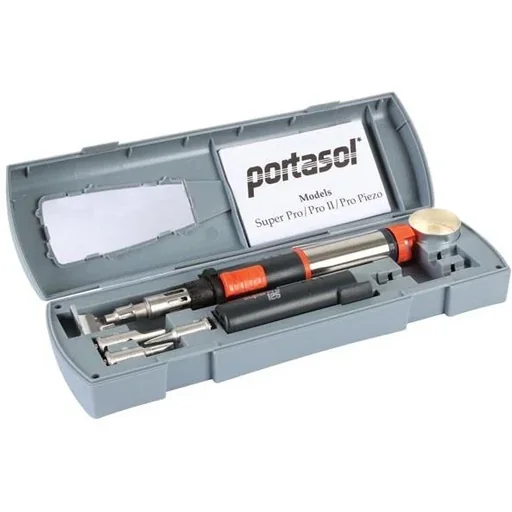 "Portasol Professional Soldering Iron Set 25-125w 580°c image"