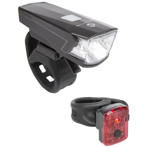 "LED bicycle battery-powered lamp set "Atlas K15 USB" image"
