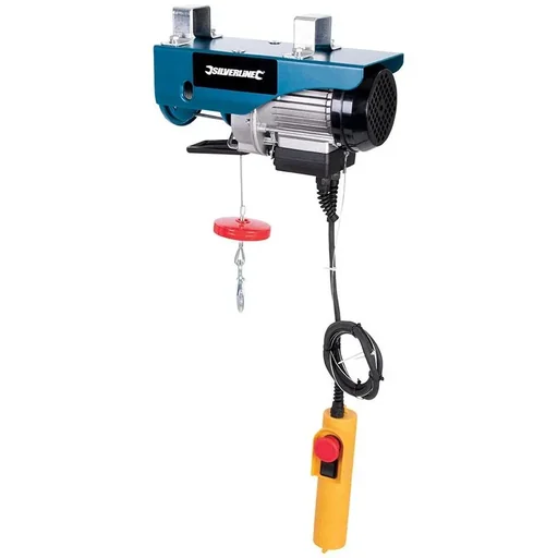 "500 W electric wire rope hoist, 250 kg image"