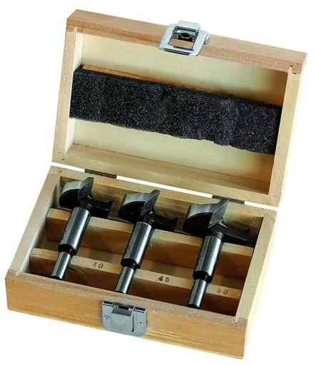 "Forstner bit set, 3-piece 40 - 50 mm image"