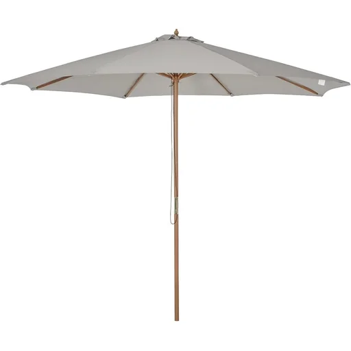 "Wooden parasol gray image"