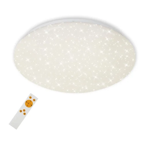 "LED starry sky ceiling light, round, Ø 39 cm, CCT, 22 watts, white image"