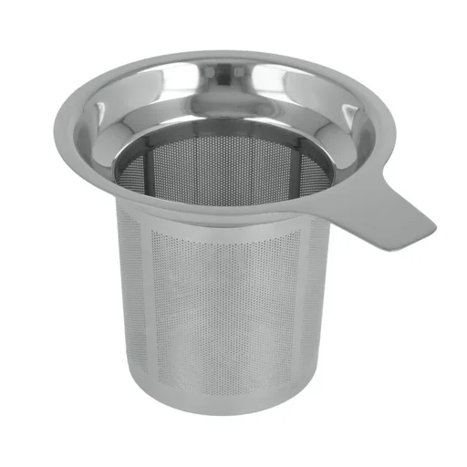 "Permanent tea filter, large, stainless steel image"