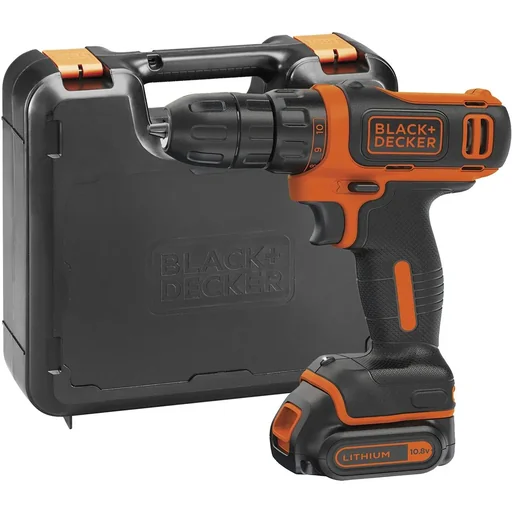 "Cordless drill/screwdriver 10.8 V Li-Ion BDCDD12KB image"