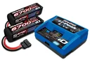 Charger LIVE EZ-Peak Plus 2971G + 2x 4S Lipo 6700 mAh 2890X EU version / 8S X-Maxx supplementary package