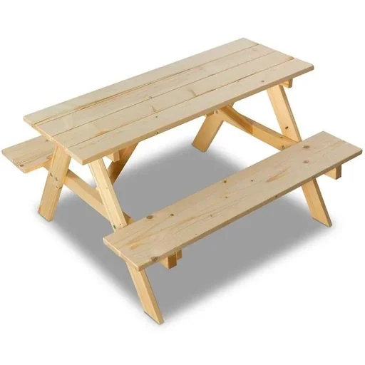"Toy picnic table for children - 50x80x89 cm image"