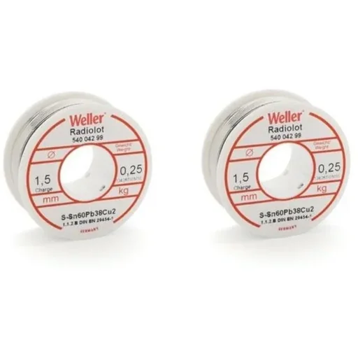 "Solder wire 2 pieces - 1.5mm - 100g image"