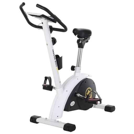 "Exercise bike for home use steel white image"